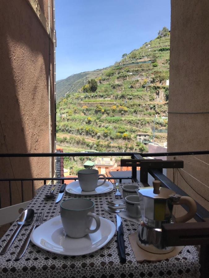 Hannette Cinqueterre Apt Libeccio Manarola Buitenkant foto